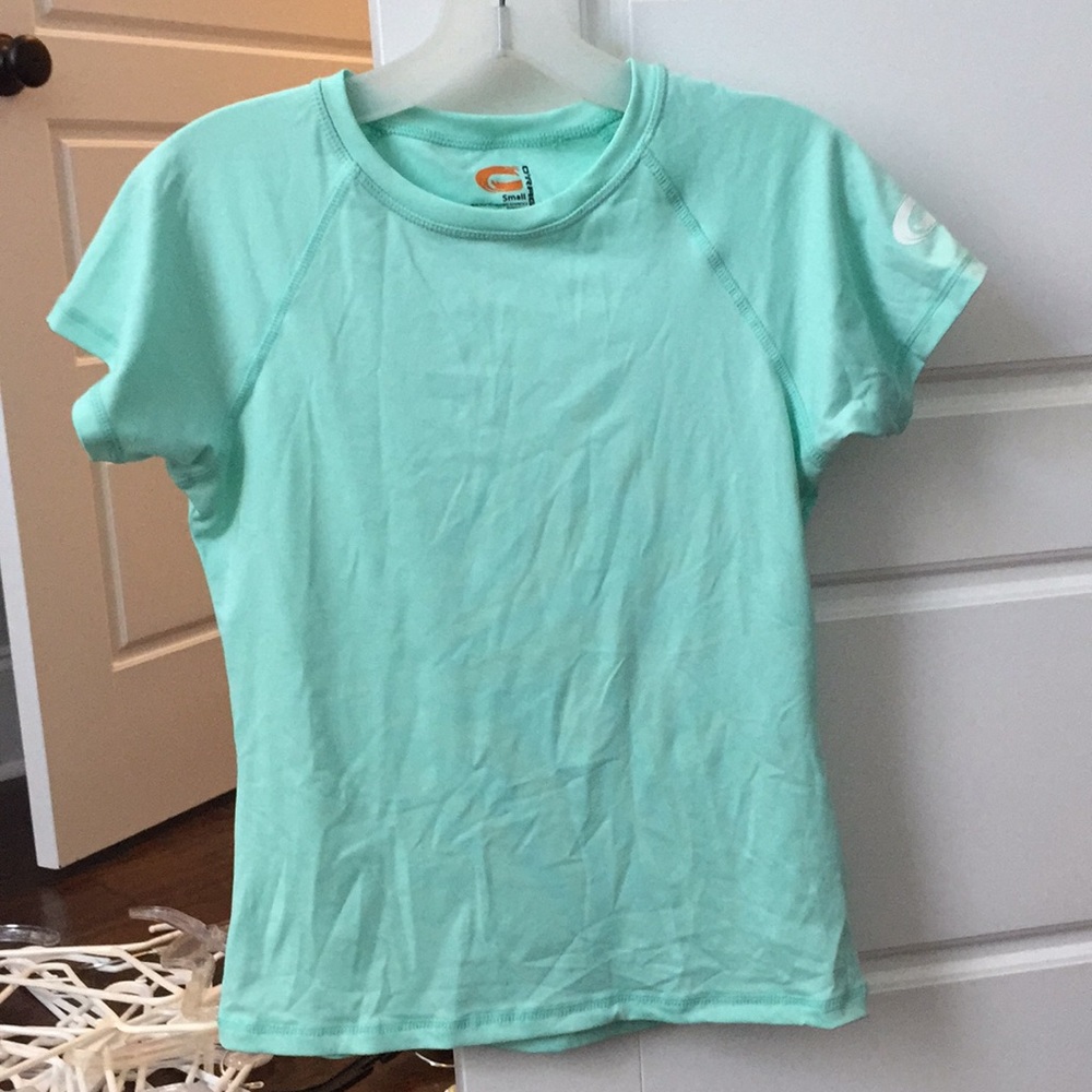 Rash guard swim top.